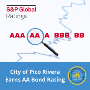 City of Pico Rivera Earns AA Bond rating